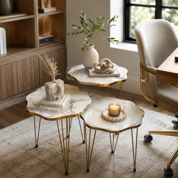 Elegant Office Side Table Decor