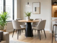 4 Chair Dining Set for Moderns Home