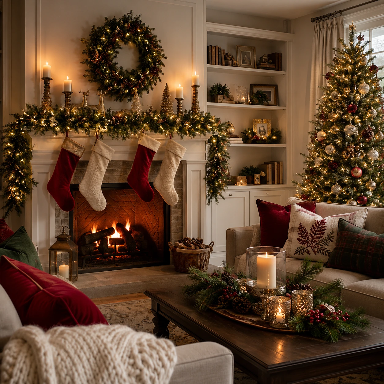 Festive Home Accents for Christmas