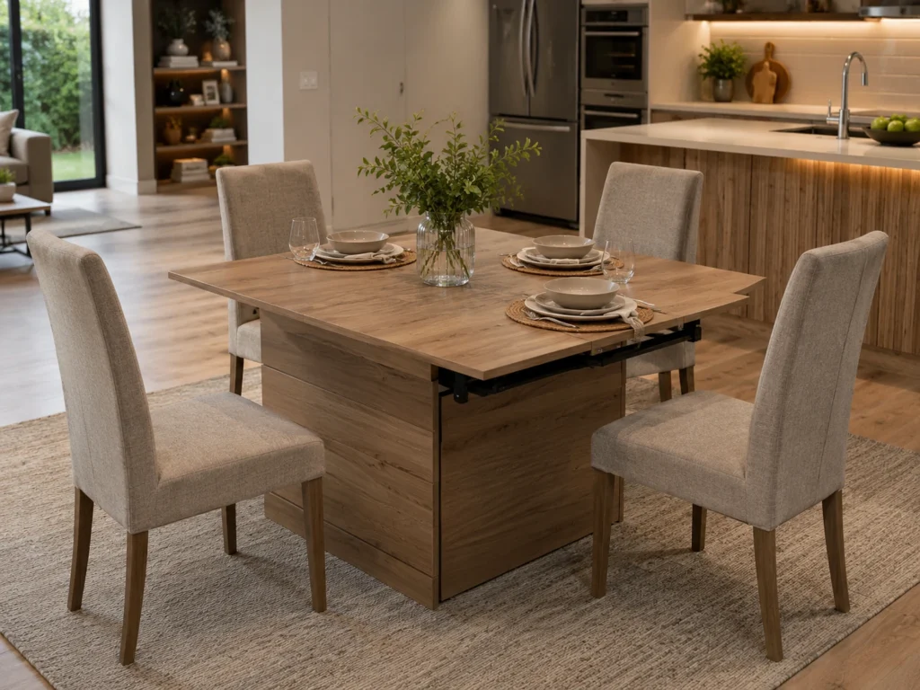 Foldable Eating Tables for Flexible Dining