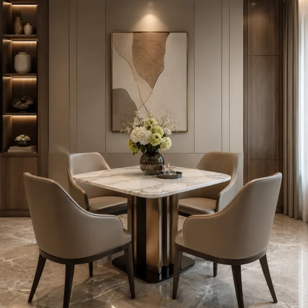 Small Dining Table And Four Chairs