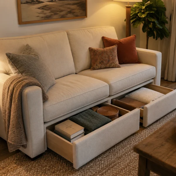 Sofa With Storage for Home