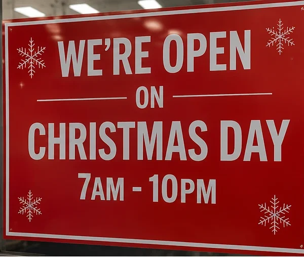 What Stores Are Open on Christmas Day
