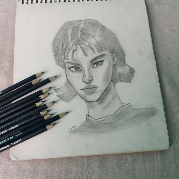 Beautiful Pencil Portrait Sketch Art