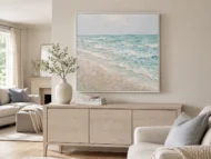 Beautiful Sea Artwork Painting for a Stylish Homes