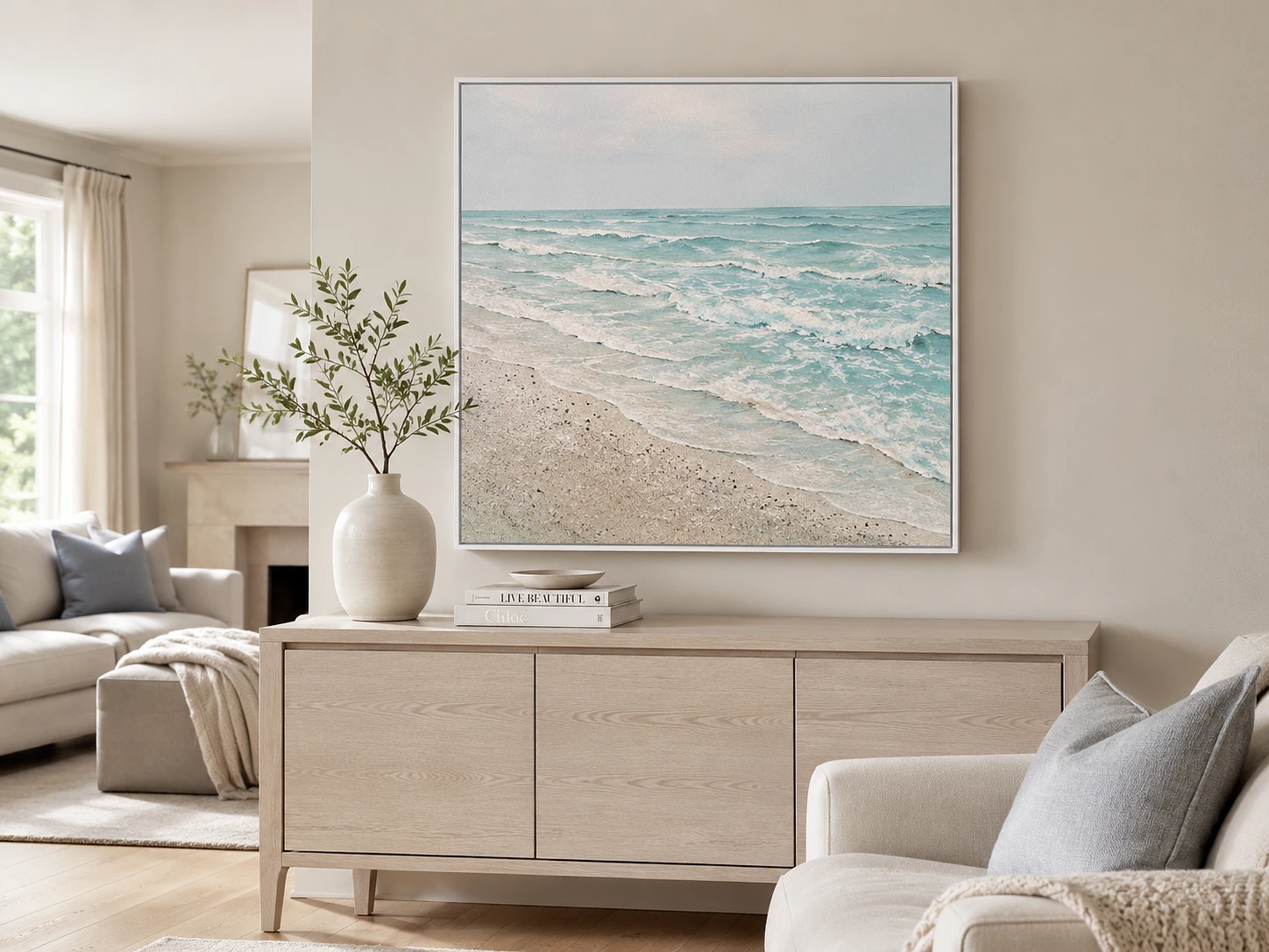 Beautiful Sea Artwork Painting for a Stylish Homes