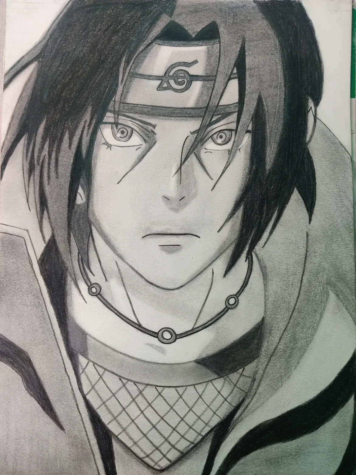 Hand Drawn Itachi Uchiha Pencil Sketch Arts