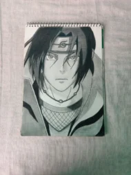 Hand Drawns Itachi Uchiha Pencil Sketch Art