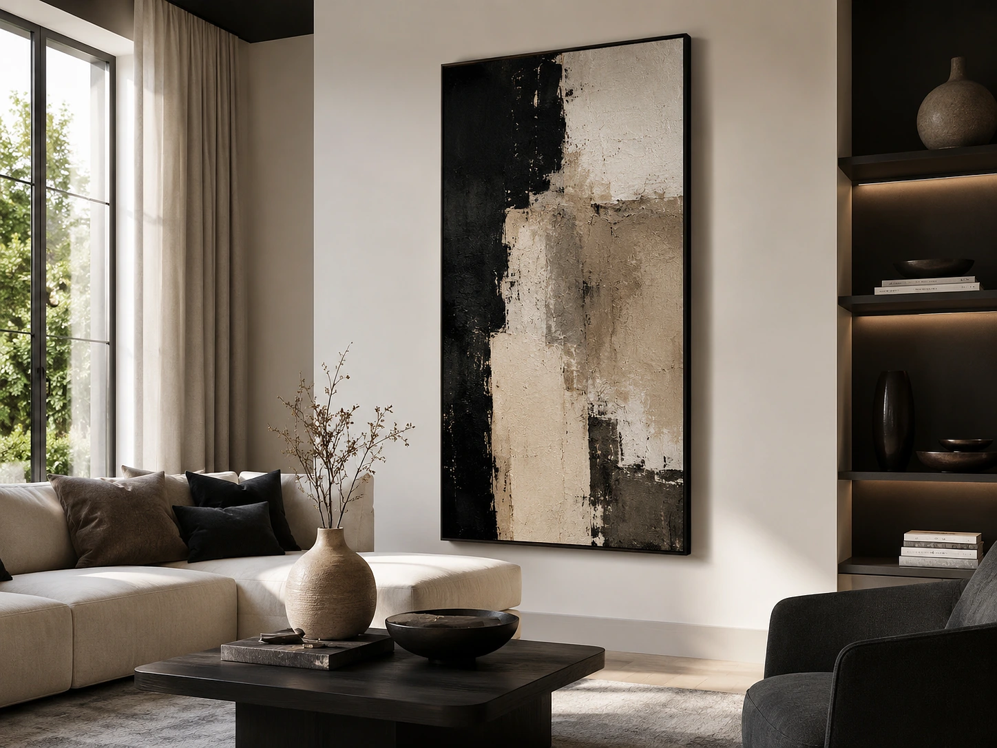 modern-vertical-wall-art-for-living-room-walls