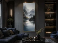 Moderns Large Vertical Wall Arts for Living Room