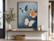 Stylish Butterfly Art Paintings