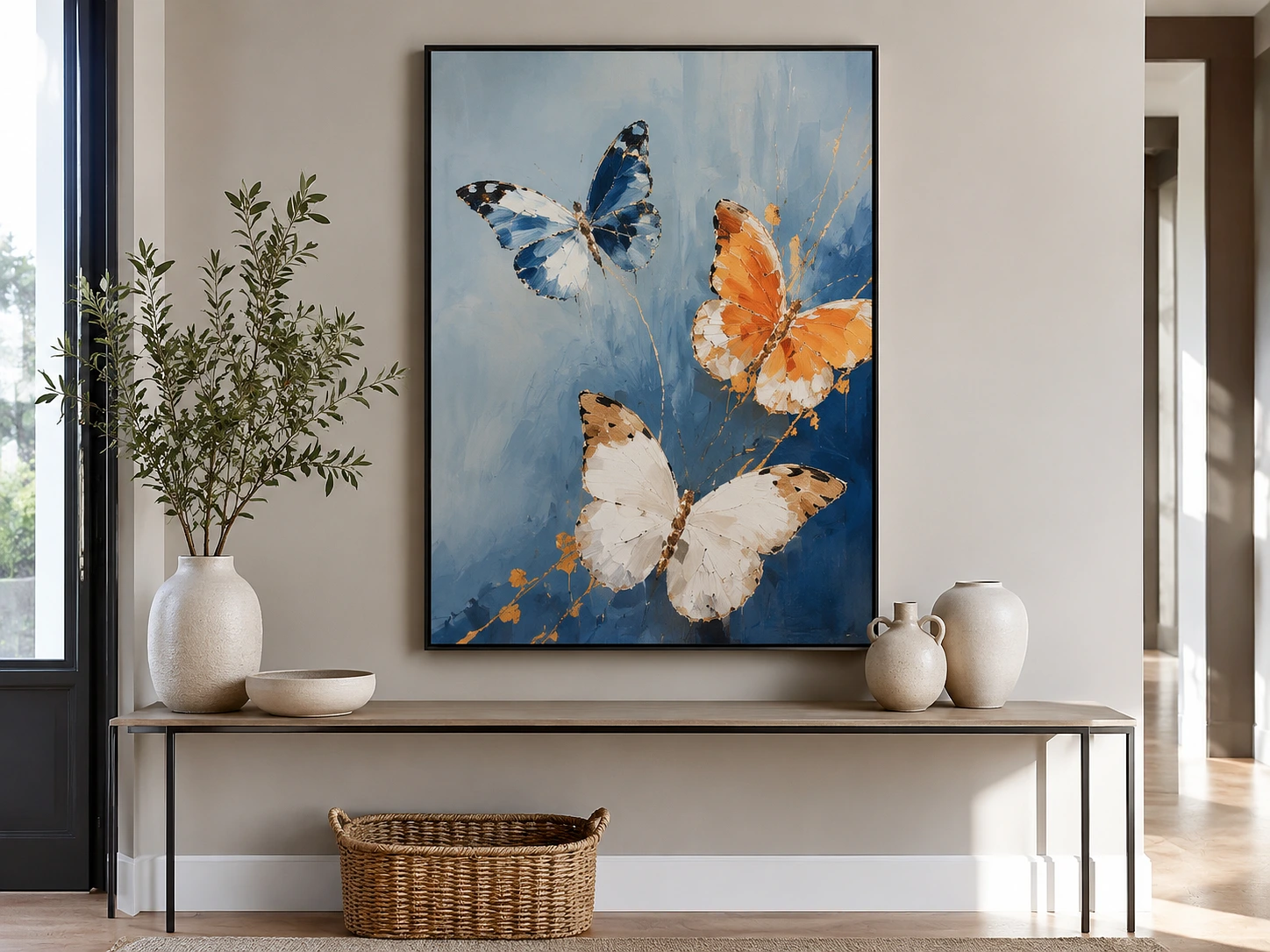 Stylish Butterfly Art Paintings