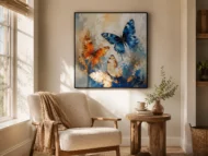 Stylish Butterfly Arts Paintings