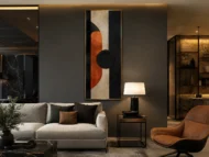 Stylish Vertical Wall Arts for Modern Home Decors