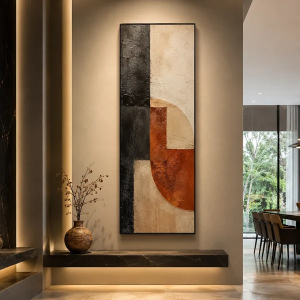 Vertical Wall Art for Modern Look