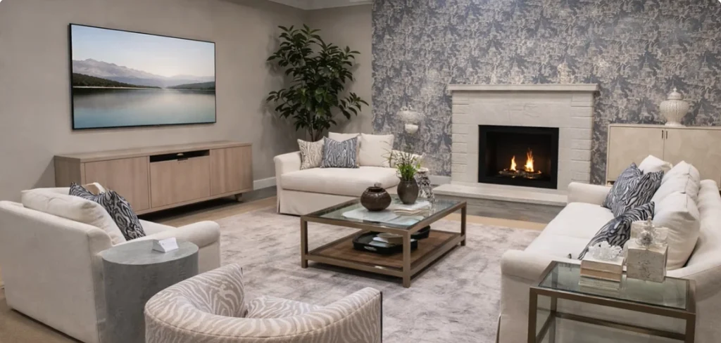 Coffee Table and Rug: Go Round and Go Bigger