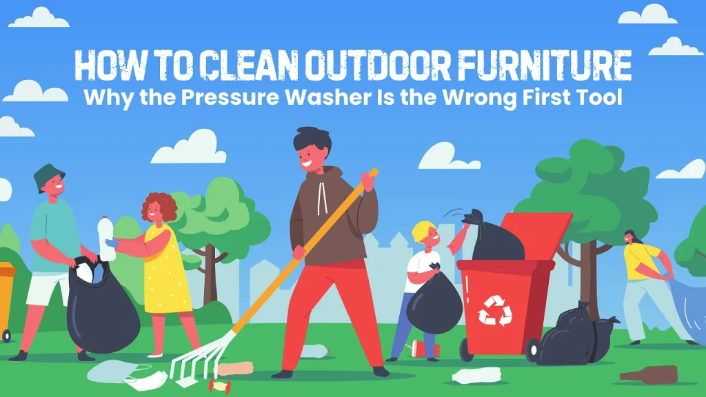 How to Clean Outdoor Furniture