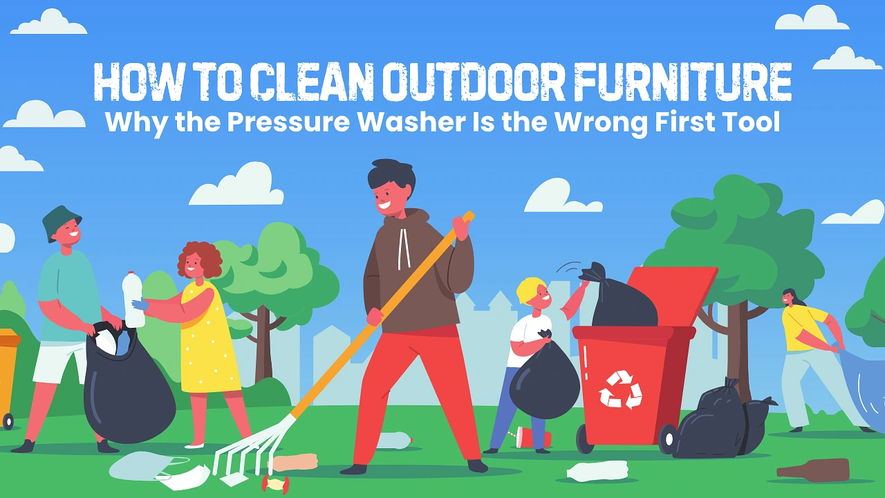 How to Clean Outdoor Furniture